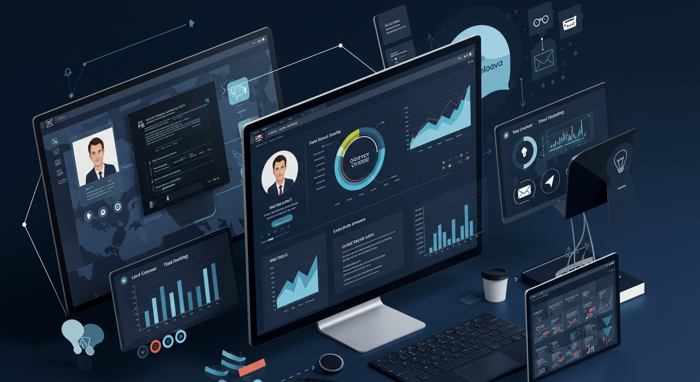 Automotive CRM Dashboard